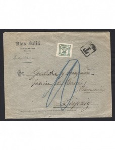 Carta comercial España tasada España - 1900 a 1930.
