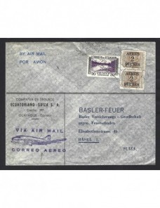 Carta aérea Ecuador Otros Mundial - 1931 a 1950.