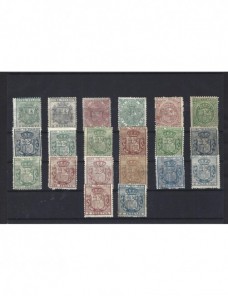 Lote de sellos Cuba Española telégrafos Colonias y posesiones - Siglo XIX.