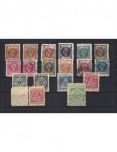 Lote de sellos Filipinas Alfonso XIII tipo Bucles y Gobierno insurrecto Colonias y posesiones - Siglo XIX.