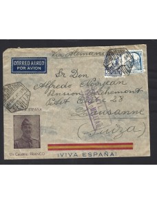 Carta aérea España Guerra...
