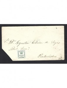 Carta España I República cuartillo España - Siglo XIX.