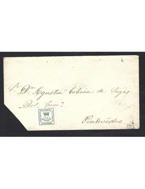 Carta España I República cuartillo España - Siglo XIX. Carta España I República cuartillo España - Siglo XIX.