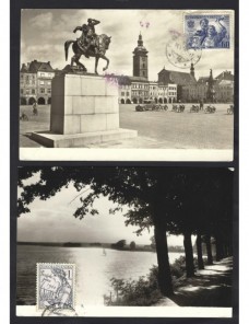 Lote de tarjetas postales ilustradas Checoslovaquia Otros Europa - Desde 1950.