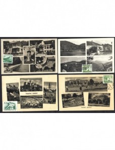 Lote de tarjetas postales ilustradas Hungría Otros Europa - Desde 1950.
