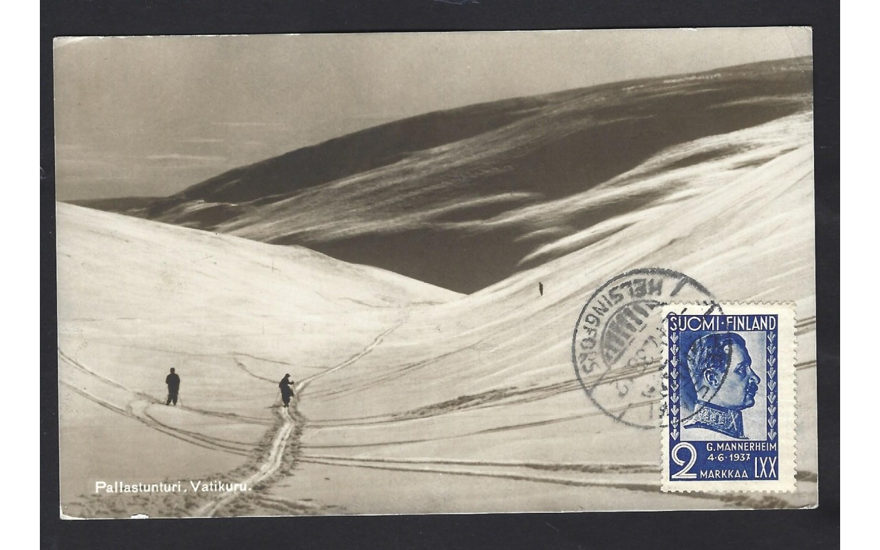 Tarjeta postal ilustrada Finlandia Otros Europa - 1931 a 1950.