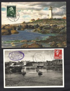 Lote de tarjetas postales ilustradas Noruega Otros Europa - Desde 1950.