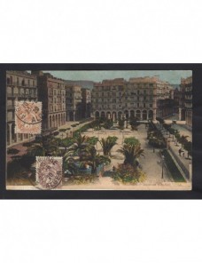 Tarjeta postal ilustrada Argelia Colonias y posesiones - 1900 a 1930.