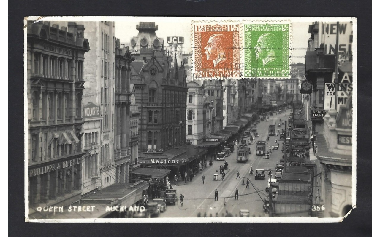 Tarjeta postal ilustrada Nueva Zelanda Otros Mundial - 1931 a 1950.