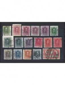 Lote de sellos España Alfonso XIII Vaquer España - 1900 a 1930.