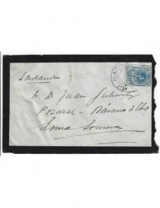 Carta de luto España Alfonso XIII España - 1900 a 1930.