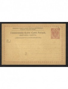 Tarjeta entero postal Bosnia Herzegovina Colonias y posesiones - 1900 a 1930.