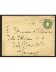 Sobre entero postal Gran Bretaña  Gran Bretaña - 1900 a 1930.