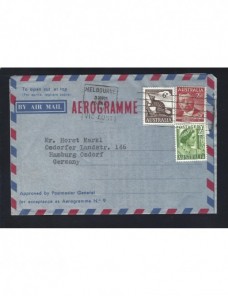 Aerograma Australia matasellos de rodillo especial Otros Mundial - Desde 1950.