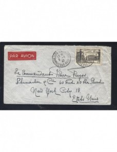 Carta Francia correo aéreo Francia - 1931 a 1950.