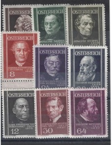 Sellos de Austria nuevos Otros Europa - 1931 a 1950.