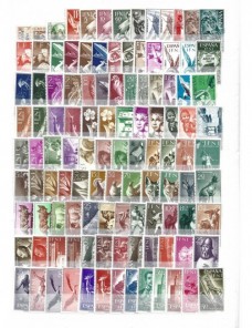 Gran lote de sellos colonia española de Marruecos e Ifni Colonias y posesiones - Desde 1950.