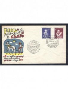 Cartas España matasellos especiales  España - Desde 1950.