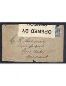 Carta Gran Bretaña censura I Guerra Mundial Bando Aliado - I Guerra Mundial.