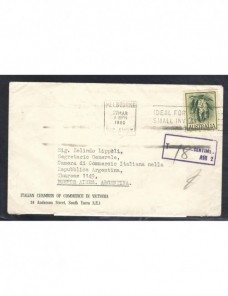 Carta Australia marca de tasas Otros Mundial - Desde 1950.