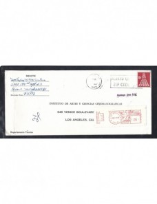 Carta Estados Unidos etiqueta de tasa EEUU - Desde 1950.