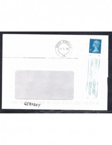 Carta correo militar Gran Bretaña marca tarifa reducida Gran Bretaña - Desde 1950.
