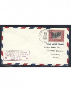 Carta Estados Unidos marca conmemorativa EEUU - 1900 a 1930.