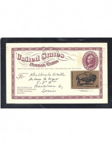 Tarjeta entero postal Estados Unidos EEUU - Desde 1950.