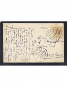 Tarjeta postal ilustrada Marruecos español Tánger Colonias y posesiones - 1900 a 1930.