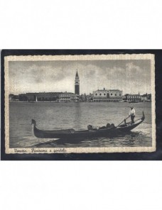 Tarjeta postal ilustrada Italia Venecia Otros Europa - 1931 a 1950.