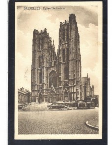 Tarjeta postal ilustrada Bélgica Bruselas Otros Europa - 1900 a 1930.