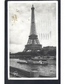 Tarjeta postal ilustrada Francia París Francia - 1931 a 1950.
