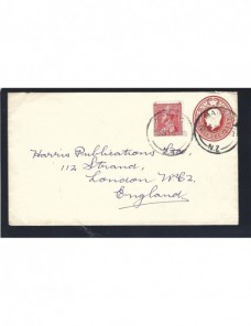 Sobre entero postal Nueva Zelanda  Otros Mundial - 1931 a 1950.