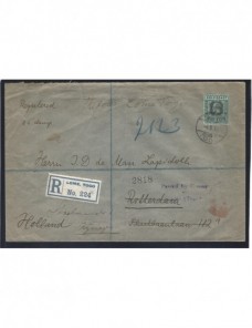 Carta certificada Togo censura militar I Guerra Mundial Bando Aliado - I Guerra Mundial.