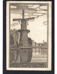Tarjeta postal ilustrada Países Bajos Rotterdam Otros Europa - 1900 a 1930.