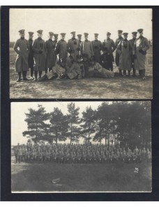 Dos tarjetas postales ilustradas Alemania I Guerra Mundial soldados Imperios Centrales - I Guerra Mundial.