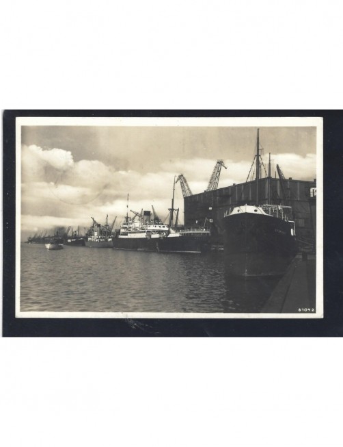 Tarjeta postal ilustrada Alemania Danzig puerto Gotenhafen Alemania - 1900 a 1930. Tarjeta postal ilustrada Alemania Danzig puerto Gotenhafen Alemania - 1900 a 1930.