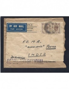 Carta oficial, aérea y certificada Gran Bretaña Gran Bretaña - 1931 a 1950.