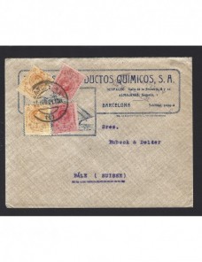 Carta España Alfonso XIII España - 1900 a 1930.