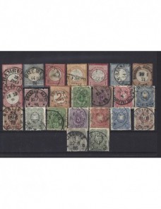 Lote de sellos Alemania diversas series años 1872 a 1880 Alemania - Siglo XIX.