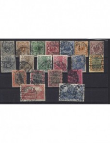 Lote de sellos Alemania diversas series años 1880 a 1900 Alemania - Siglo XIX.