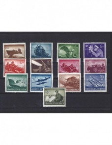 Lote temático. Tema militar. Sellos Alemania serie escenas bélicas Sellos.
