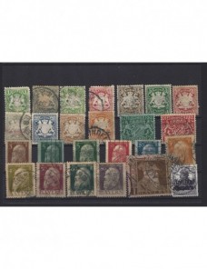 Lote de sellos Alemania Baviera series básicas varias Alemania - 1900 a 1930.