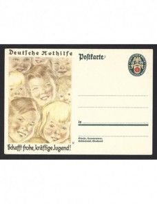 Lote temático. Tema infancia. Tarjeta entero postal Alemania Entero Postales.