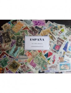 Lote de 500 sellos surtidos de España calidad usado España - Desde 1950.