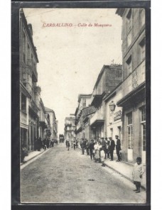 Tarjeta postal ilustrada España Carballino España - 1900 a 1930.