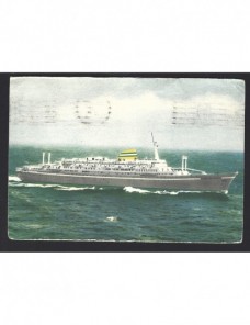 Tarjeta postal ilustrada Portugal correo marítimo Otros Europa - Desde 1950.