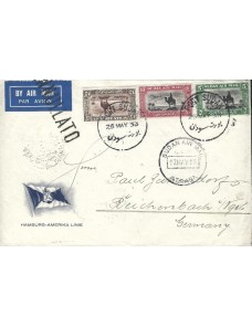 Carta aérea Sudán  Colonias y posesiones - 1931 a 1950.