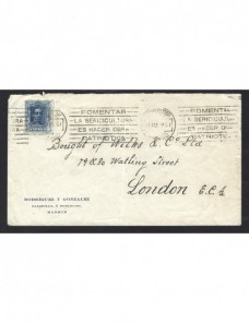Carta España matasellos especial España - 1900 a 1930.
