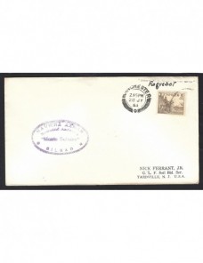 Carta España a Estados Unidos correo marítimo España - Desde 1950.
